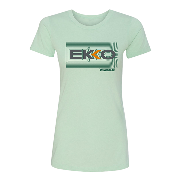 Ekko Ladies Tee Product Image on white background