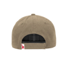 Image of a tan cap with Winnebago patch on front